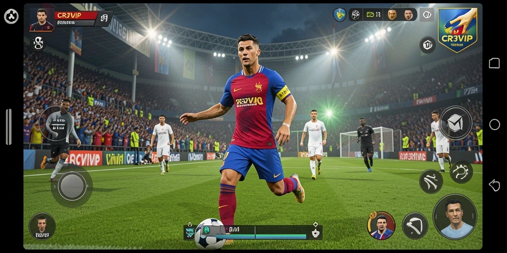 Screenshot menunjukkan gameplay menarik dari CR7VIP dengan petualangan menegangkan.