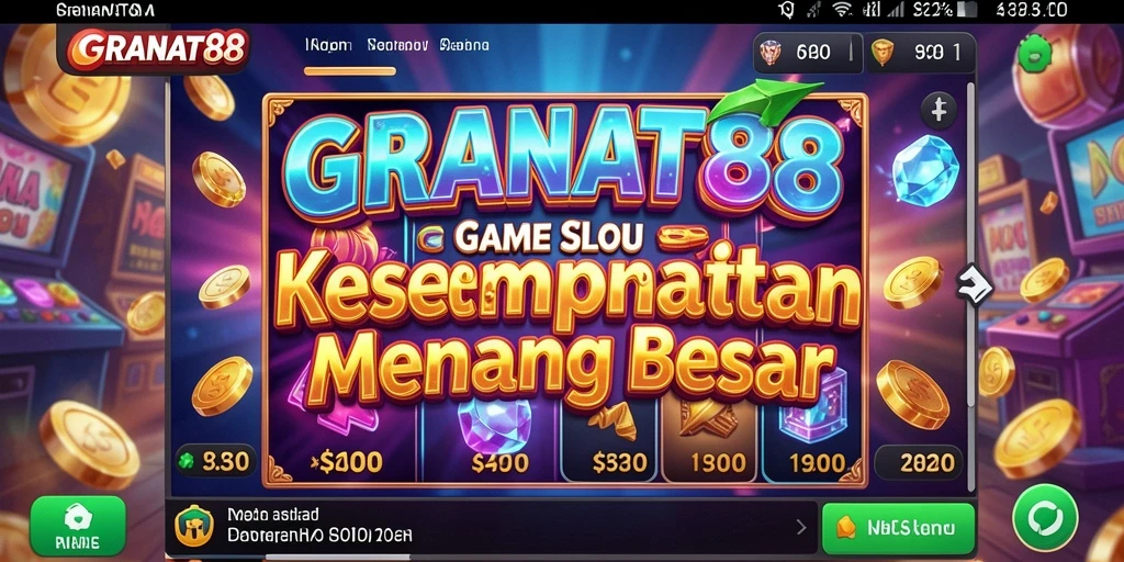 Tampilan gameplay menarik dari permainan Slot GRANAT88.