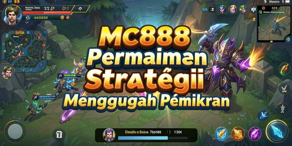 Tampilan gameplay strategis yang penuh tantangan di MC888.