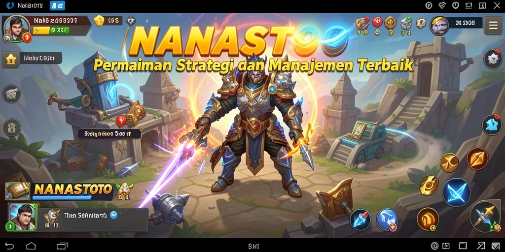 Tampilan gameplay <strong>NANASTOTO</strong> yang menarik dan strategis.