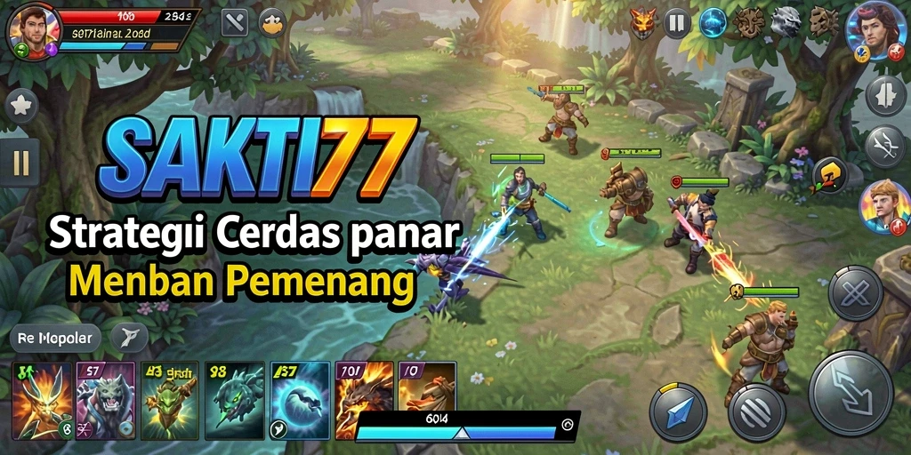 Tampilan gameplay SAKTI77 yang intens dan penuh strategi.
